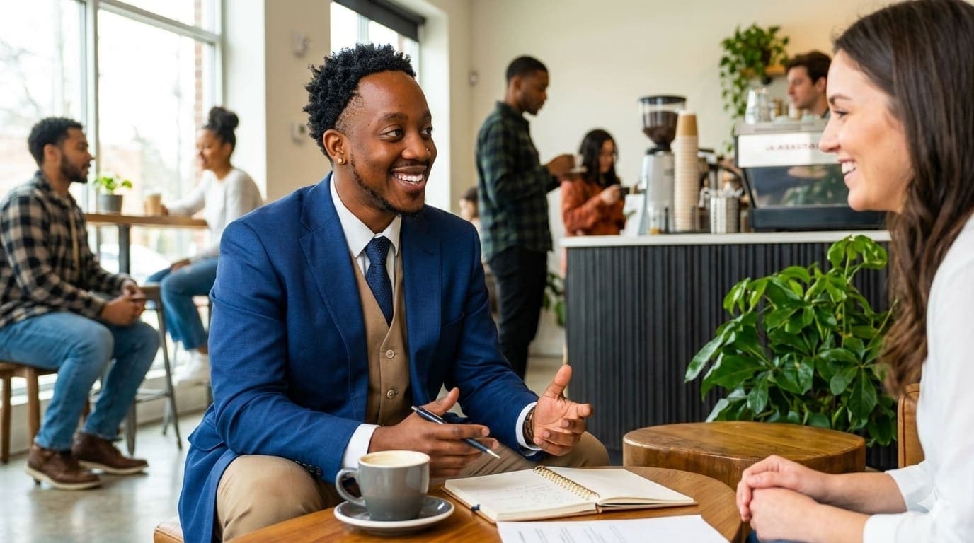 Business meeting in a modern consultancy office